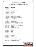 Preview for 4 page of Polivac SL2000 Stingray Operations Manual & Trouble Shooting Manual