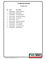 Preview for 11 page of Polivac SL2000 Stingray Operations Manual & Trouble Shooting Manual