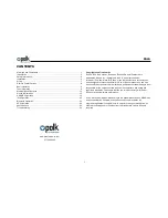 Preview for 2 page of Polk Audio PA4A Installation And Operation Manual