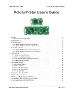 Pololu P-Star 25K50 Micro User Manual preview