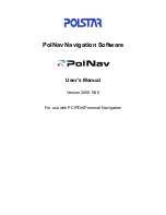 Polstar PolNav Navigation User Manual preview