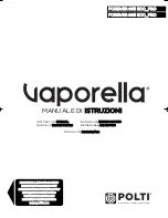 POLTI Vaporella Forever 665 Eco Pro Instruction Manual preview