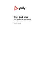 Preview for 1 page of Poly 218266-01 User Manual