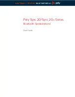 Preview for 1 page of Poly SYNC 20 Series User Manual