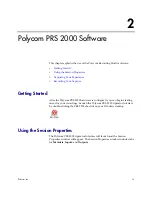 Preview for 17 page of Polycom PRS 2000 Getting Started Manual