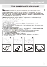 Preview for 9 page of Polygroup SUMMER WAVES 15' Owner'S Manual