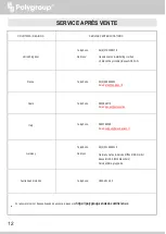 Preview for 25 page of Polygroup SUMMER WAVES 15' Owner'S Manual