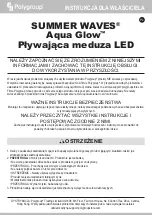 Preview for 23 page of Polygroup Summer Waves Aqua Glow Owner'S Manual