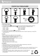 Preview for 32 page of Polygroup Summer Waves Aqua Glow Owner'S Manual