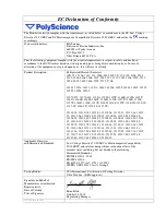 Preview for 2 page of PolyScience Standard Controller Operator'S Manual