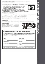 Preview for 2 page of Polytree TG76P4371C01 Assembly Instructions