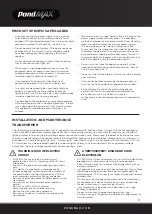 Preview for 4 page of PondMAX 24PL684 Instruction Manual