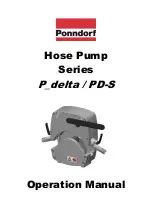 Preview for 1 page of PONNDORF P delta 15 Operation Manual