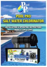 Pool Pro CPP Series Installation & Operating Instructions Manual preview