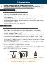 Preview for 11 page of poolstar Poolex MEGALINE FI Installation And User Manual