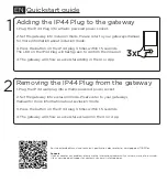 Preview for 2 page of Popp IP44 Plug Quick Start Manual