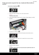 Preview for 9 page of Porkka FESTIVO MED XW70L Additional Manual