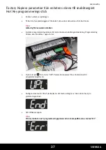 Preview for 37 page of Porkka FESTIVO MED XW70L Additional Manual