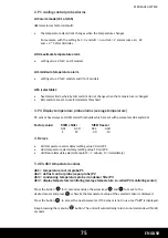 Preview for 75 page of Porkka FESTIVO MED XW70L Additional Manual