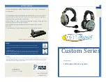 Preview for 1 page of Porta Phone ComStar Custom Series User Manual