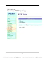 Preview for 33 page of Portech DuMV@PC User Manual