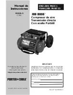 Preview for 27 page of Porter-Cable A16759 Instruction Manual