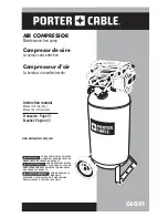 Porter-Cable C6001 Instruction Manual preview