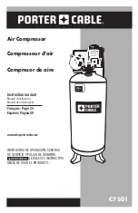 Porter-Cable C7501 Instruction Manual preview