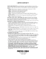 Preview for 18 page of Porter-Cable CF2600 Instruction Manual