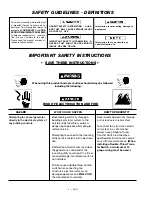 Preview for 4 page of Porter-Cable CH350CS-CA Instruction Manual