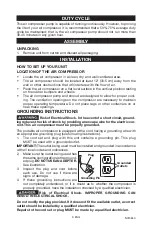 Preview for 9 page of Porter-Cable CPFC2TV3525VP Instruction Manual