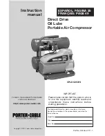 Porter-Cable CPLDC2540S Instruction Manual preview