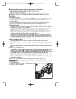 Preview for 9 page of Porter-Cable PC1800DS Instruction Manual