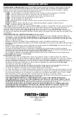 Preview for 16 page of Porter-Cable PTS2 Instruction Manual