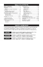 Preview for 2 page of Porter-Cable PXCM201 Instruction Manual