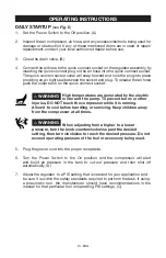 Preview for 10 page of Porter-Cable PXCM302 Instruction Manual