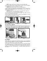 Preview for 9 page of Porter-Cable QUICKSAND 335 Instruction Manual