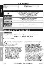 Preview for 2 page of Portland 56808 Owner'S Manual & Safety Instructions