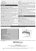 Preview for 4 page of Portway Panoramic Installation And Operating Instructions