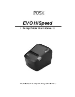 Preview for 1 page of POS-X EVO HiSpeed User Manual