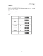 Preview for 12 page of POSIFLEX PG-200/2D-O Advanced Manual