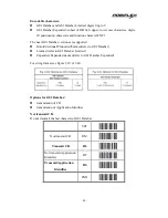 Preview for 58 page of POSIFLEX PG-200/2D-O Advanced Manual