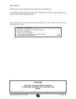 Preview for 2 page of Potterton Sirius two FS 50 Installation, Operation & Maintenance Manual