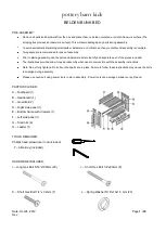 Preview for 1 page of pottery barn kids BELDEN BUNK BED Assembly Manual