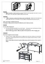 Preview for 4 page of pottery barn kids Georgia Cane XW Dresser Manual