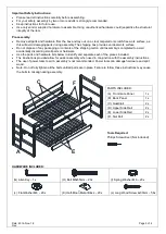 Preview for 3 page of pottery barn kids LOW BUNK BED Assembly Manual