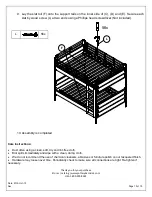 Preview for 10 page of pottery barn kids OWEN TWIN OVER TIWN BUNK BED Manual