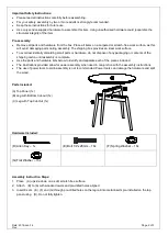 Preview for 2 page of pottery barn kids SPINDLE PLAY TABLE Manual