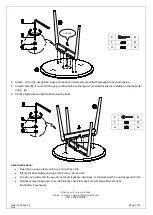 Preview for 3 page of pottery barn kids SPINDLE PLAY TABLE Manual