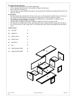 Preview for 3 page of Pottery Barn LOGAN LARGE TV STAND Assembly Instruction Manual